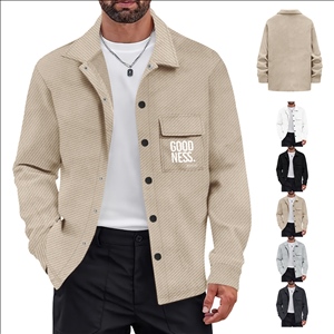 Men's Flannel Lined Shirt Jacket